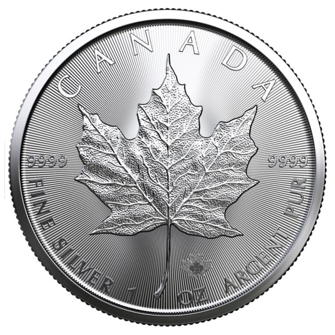 Moneda argint Maple Leaf 1 OZ